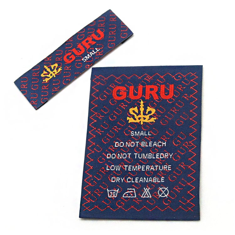 新款織嘜定做女裝領標定做織標布標內衣家紡標簽織嘜章袖口定制